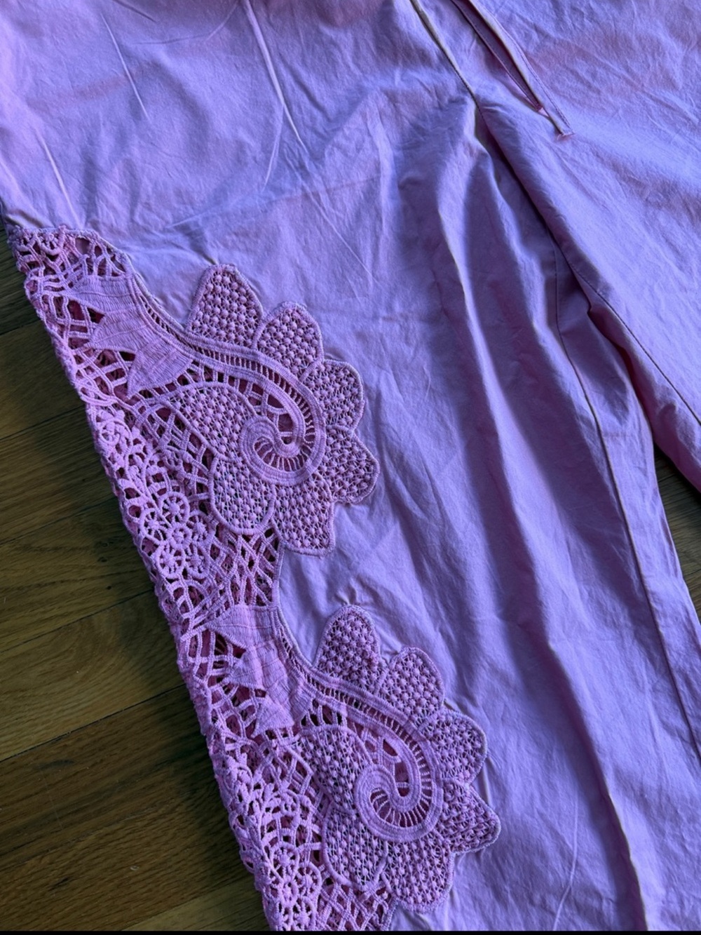 Maeve The Brooklin Embroidered Track Pants Size M - Picture 6 of 8